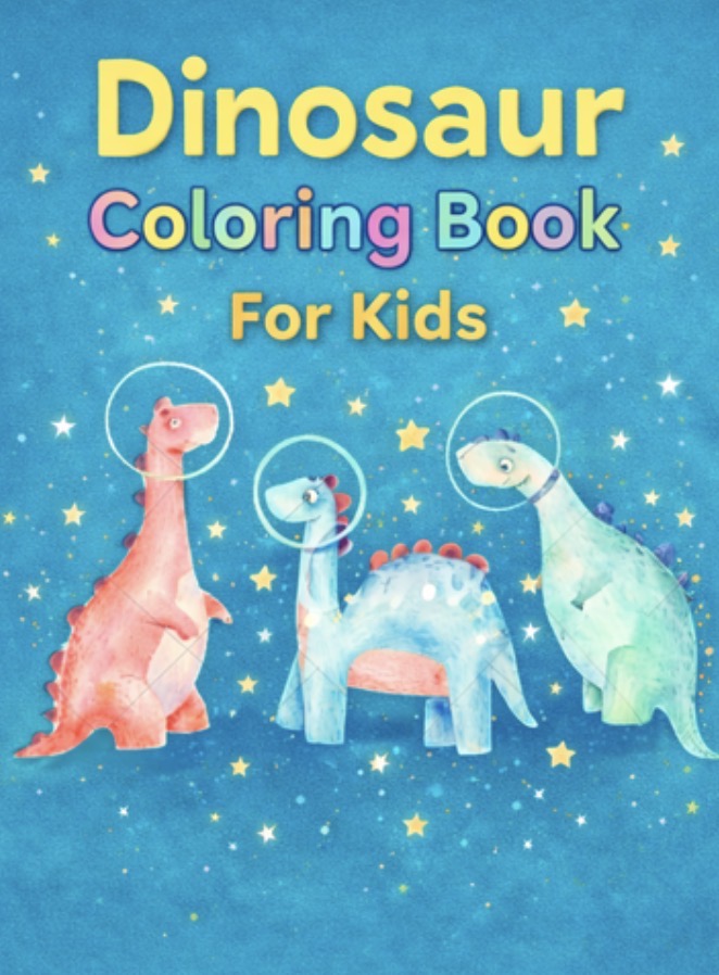 Dinosaur Coloring Book for Kids