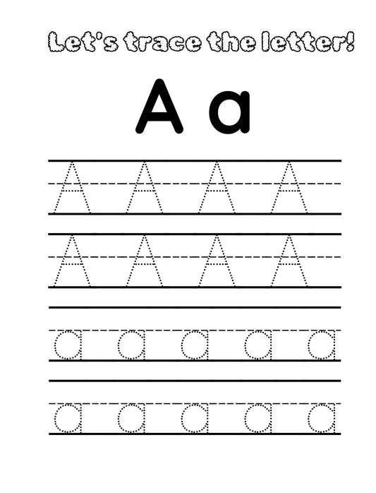 ABC Letter Tracing Practice Workbook for Kids