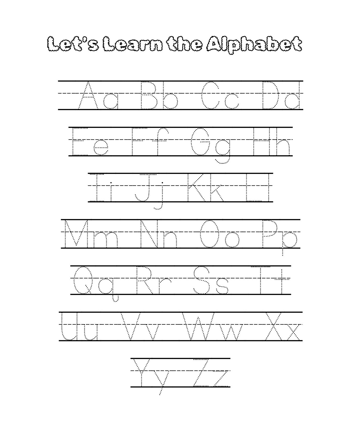 ABC Letter Tracing Practice Workbook for Kids